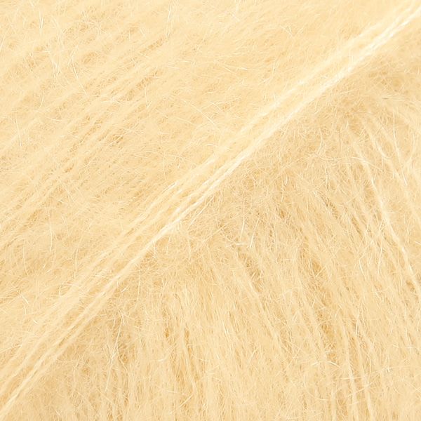 DROPS Kid-Silk Uni Colour garen - 25g - Vanille DROPS Kid-Silk Uni Colour garen - 25g - Vanille