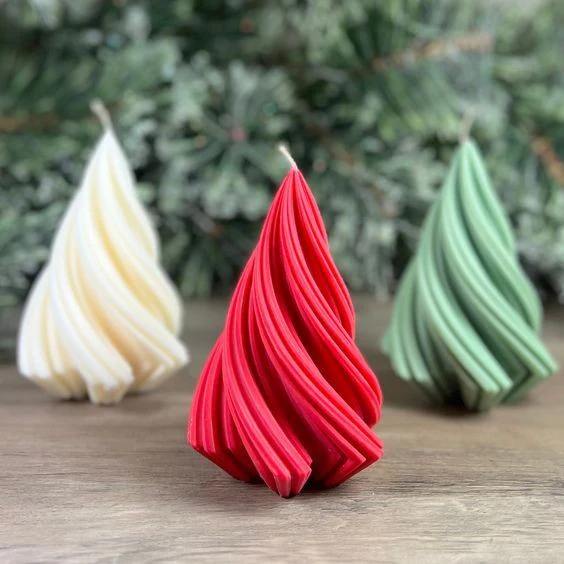 Siliconen mal - Kerstbomen
