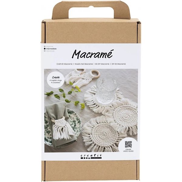 DIY-pakket Macrame, tafeldecoraties