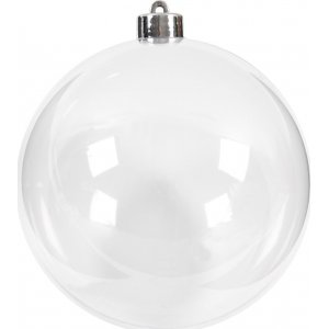 Decoratieve bol - transparant - Ø13,6 cm Decoratieve bol - transparant - Ø13,6 cm