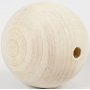 Houten kralen - 60 mm - 3 st