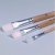 Platte borstel synthetisch haar - 6 mm