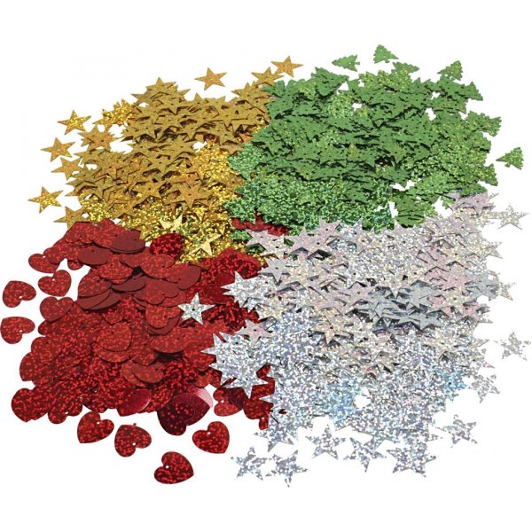 Kerstpailletten - 4 x 20 g