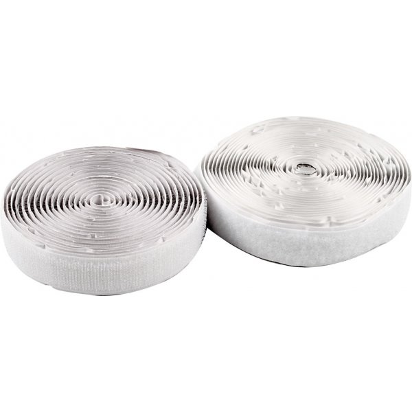 Klittenband - wit - zelfklevend - 5 m Klittenband - wit - zelfklevend - 5 m