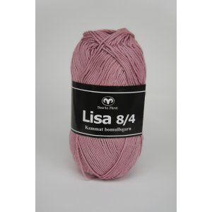 Black Sheep Lisa 8/4 garen 50g - Donker poederroze (450) Black Sheep Lisa 8/4 garen 50g - Donker poederroze (450)
