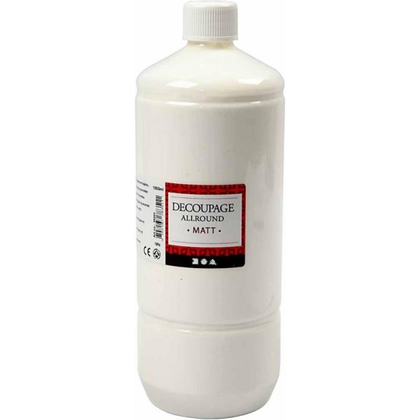Decoupagelak - allround - mat - 1000 ml