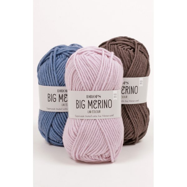 Drops Big Merino-garen - 50 g (ongeveer 20 verschillende kleurkeuzes)