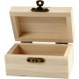 Schatkist/sieradendoos - 9 x 5,2 x 4,9 cm - 10 st