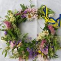 Klant imago Satijnen lint geel en blauw