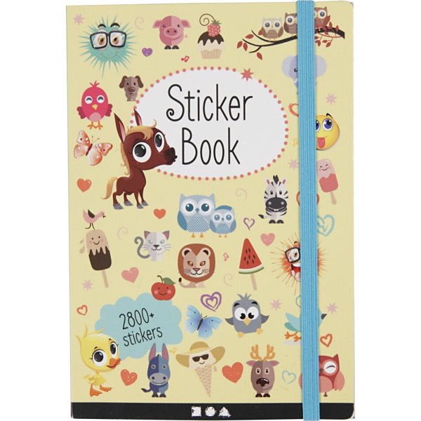 Boek met stickers Boek met stickers