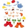 Lichaamsdelen - gemengde kleuren - 26 st