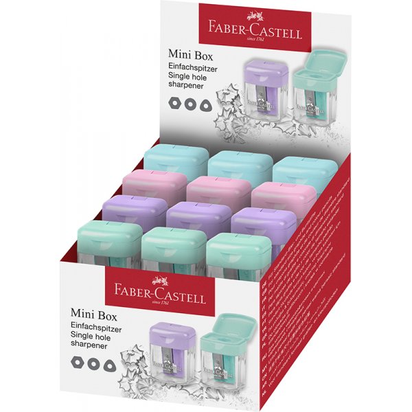 Puntenslijper - Faber-Castell - Eenvoudige afvalhouder