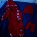 Klant imago Vikinggaren Babywol 50g - Rood (350)