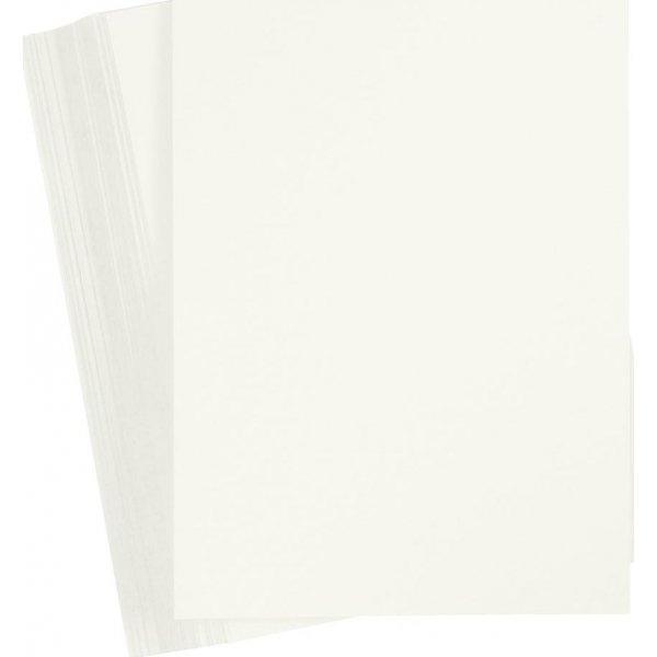 Gekleurd karton - gebroken wit - A4 - 180 gr - 100 vellen