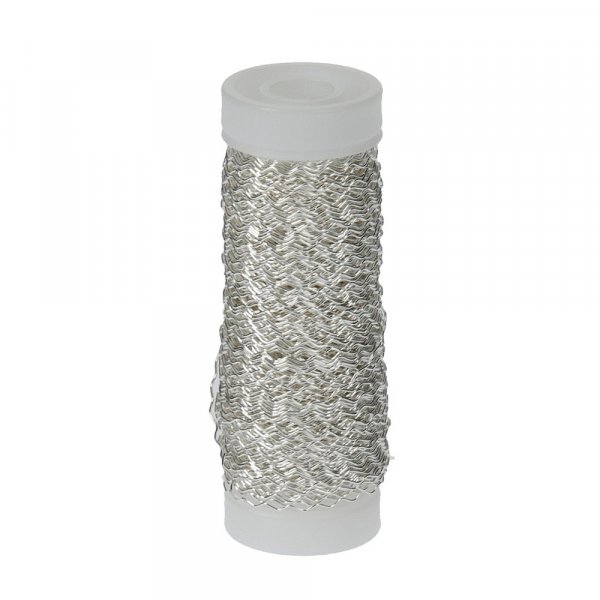 Patroondraad  0,25 mm - zilver 45 m