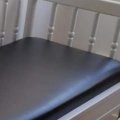 Klant imago Imitatie nappaleer Zwart - 140 cm