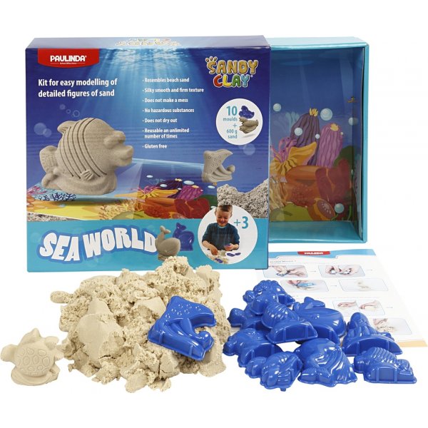 Sandy Clay® - natuur - zeewereld Sandy Clay® - natuur - zeewereld