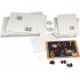 Puzzel - wit - 21 x 30 cm