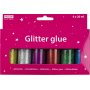 Glitterlijm Flessen 6P