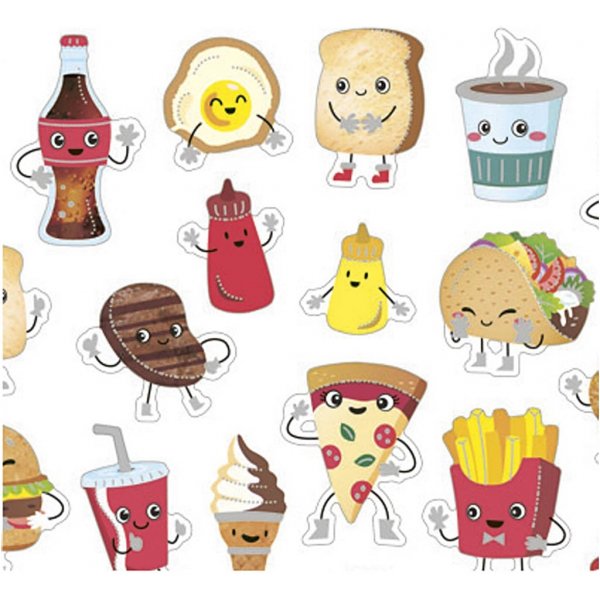 Stickers - fastfood Stickers - fastfood