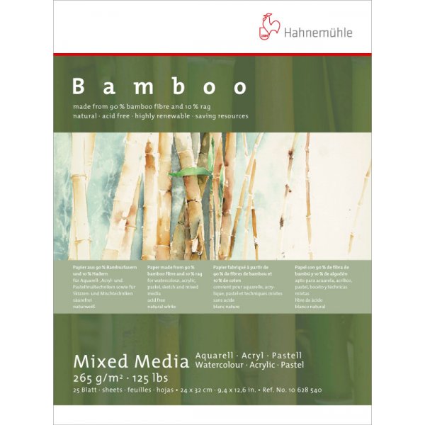 Mixed media Blok Hahnemhle Bamboe 265g