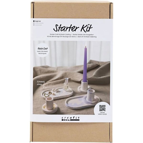 Start DIY Kit Harsgieten, Kandelaars en dienbladen