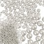 Mini glazen bollen - parelmoer - 3 x 45 g