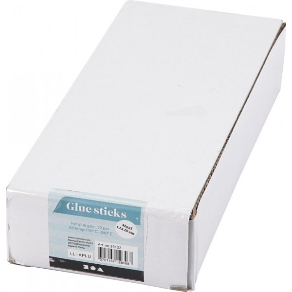Lijmsticks voor maxi lijmpistool - L25 cm - 50 st