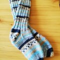 Klant imago Vikinggaren Raggen 150g - Grijs/blauw/beige (722)