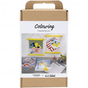 DIY-pakket - Kleuren op nummer met acryl DIY-pakket - Kleuren op nummer met acryl