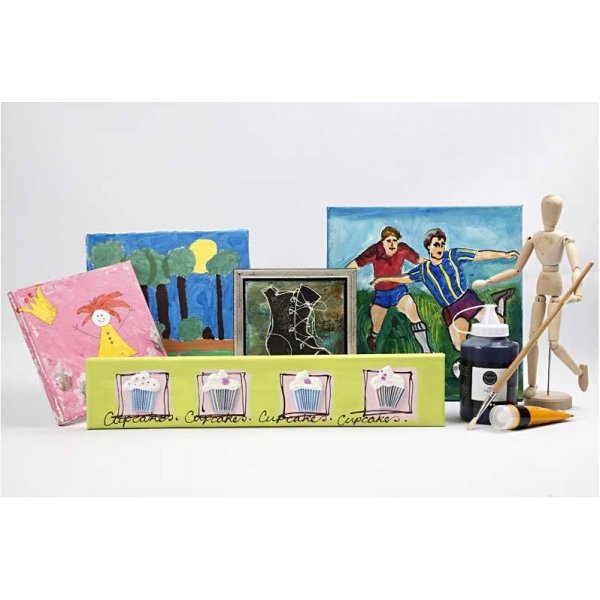 Doek - wit - 15 x 15 cm - 80 st Doek - wit - 15 x 15 cm - 80 st