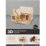 3D-bouwfiguur - Huis met terras
