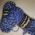 Klant imago Zwart schaap reflecterend garen 50 g - helderblauw (70)