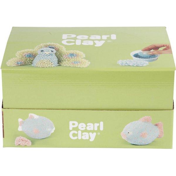 Pearl Clay® - gemengde kleuren - 12 st Pearl Clay® - gemengde kleuren - 12 st