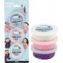 Foam Clay® - roze - paars - wit - glitter, metallic - 3 x 14 gr