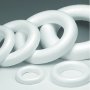 Piepschuim ring platte achterkant  120 mm