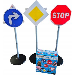 Verkeersbordenset XXL 6 borden 72 cm - Alldoro Verkeersbordenset XXL 6 borden 72 cm - Alldoro