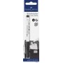 Textielmarkeerpen - Faber-Castell - Waszwart - Ronde punt Textielmarkeerpen - Faber-Castell - Waszwart - Ronde punt