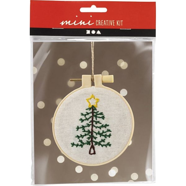 Mini DIY Kit Borduren - Kerstboom