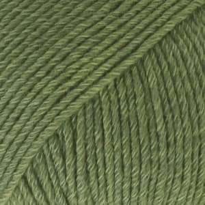 DROPS Cotton Merino Uni Color garen - 50g - Bosgroen (11)