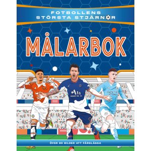 Kleurboek met de grootste voetbalsterren Kleurboek met de grootste voetbalsterren