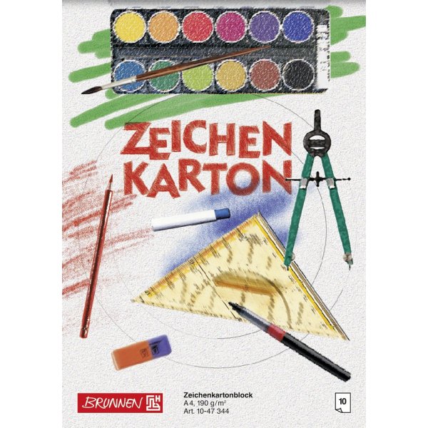 Tekenblok - A4 190g (10 pagina\\\'s)
