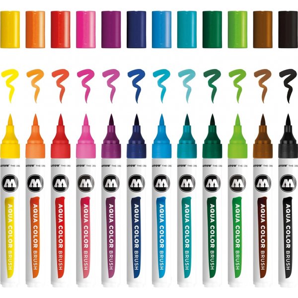 Aquarelstiften Molotow Aqua Color Brush