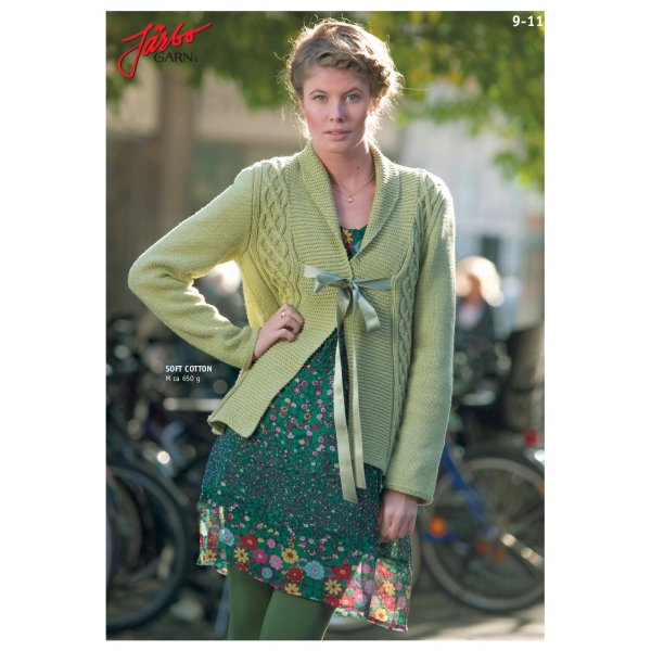 Breipatroon - Romantisch vest met kabelpatroon