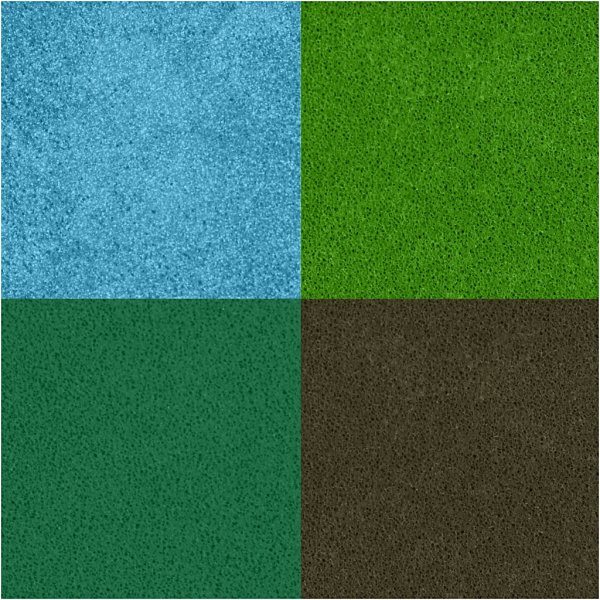 Stempelkussen - groen - lichtgroen - olijfgroen - aqua - 4 st Stempelkussen - groen - lichtgroen - olijfgroen - aqua - 4 st