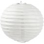 Papieren lamp - wit - Rond - 35 cm