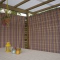 Klant imago Zonweringstof en decoratiestof Toldo Stripes - Gemengde kleur Silja 1 - 160 cm