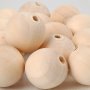 Houten kralen - 20 mm - 14 st