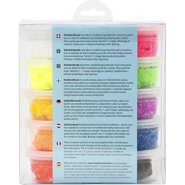 Foam Clay - gemengde kleuren 10 x 35 g