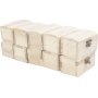Schatkist/sieradendoos - 9 x 5,2 x 4,9 cm - 10 st